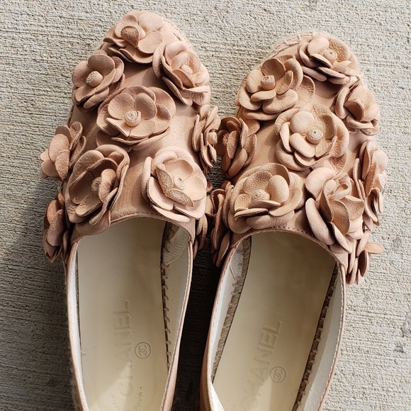 CHANEL Shoes - Chanel Camillia Espadrilles